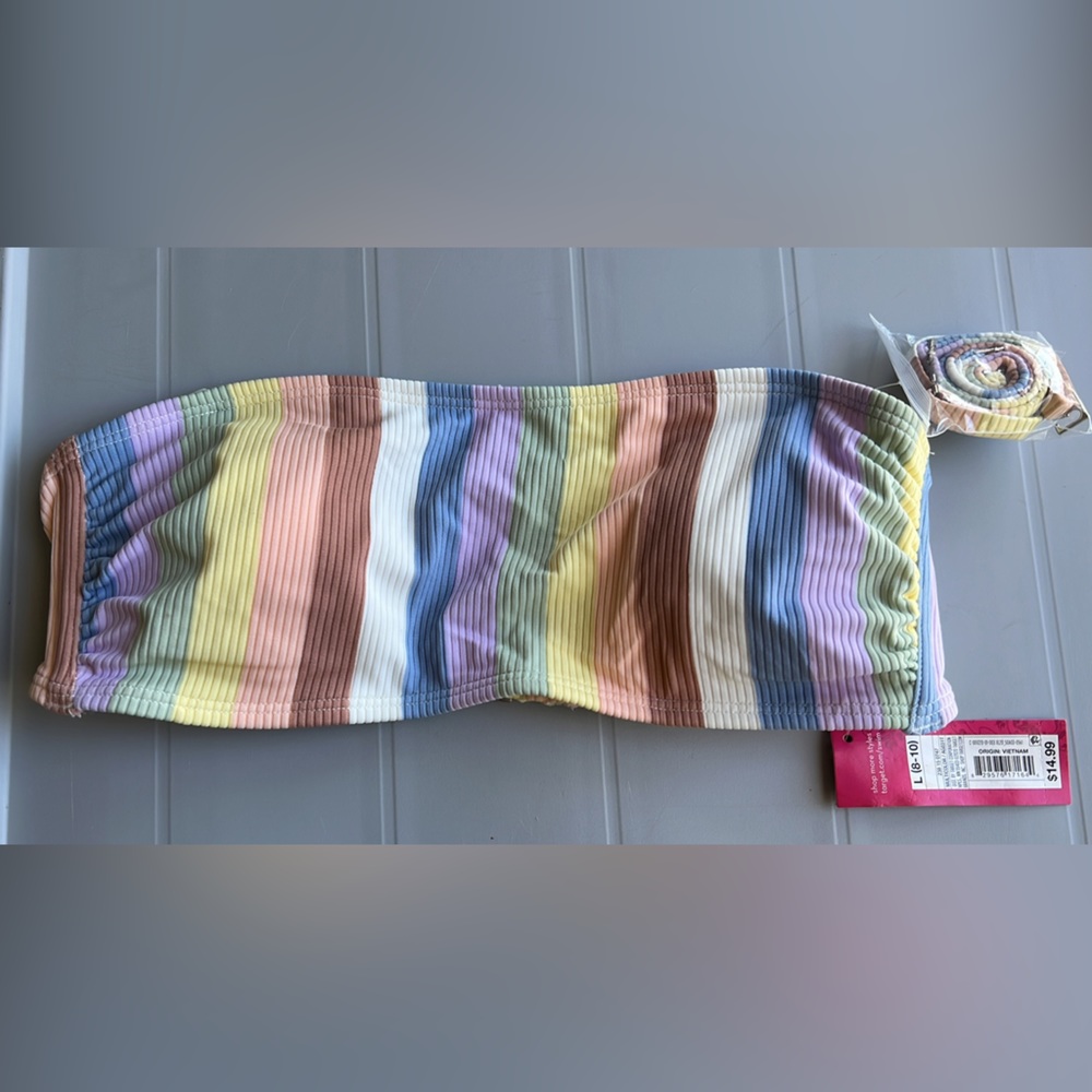 Large swim suit top
